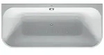 Duravit - Happy D.2 Whirlwanne, Vorwandversion, 2 R&uuml;ckenschr&auml;gen,