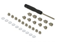 Delock 18288 - Schwarz - Edelstahl
