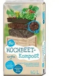 Floragard - 40 L Uni Bio Hochbeet Kompost, Komposterde, Gartenkompost