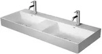 Duravit - Durasquare Doppelwaschtisch, 120x47cm, Ohne Hahnloch, 2