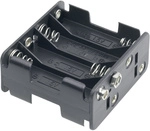 Goobay - 12470 Batteriehalter 8x Mignon (aa) Druckknopfanschluss (l X B X H) 63...