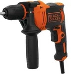 Black&decker - 710w Akku-schlagbohrmaschine Black+decker Beh710-qs + 4 Bohrer