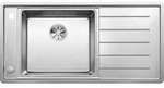 Blanco Einbausp&uuml;le Andano Xl 6 S-if Edelstahl Seidenglanz Infino Ablauf Becken