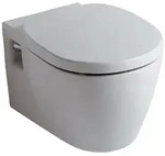 Ideal Standard - Connect Wandtiefsp&uuml;l-wc, Glasierter Geschlossener