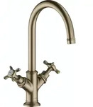 Axor - Hansgrohe Montreux Zweigriff Waschtischarmatur 210, Ohne