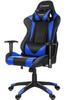 Paracon Knight Gaming Stuhl inkl. Nackenkissen und Lendenstütze blau.