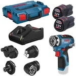 Bosch Akku-bohrschrauber Gsr 12v-35 Fc 2x 3,0 Ah + Lader + 4 Aufs&auml;tze In L-boxx