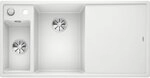 Blanco Einbausp&uuml;le Axia Iii 6 S Silgranit Infino Ablauf Becken Links Wei&szlig; Mit
