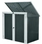 Gartenschrank 158 X 101 X 134 Cm, Ger&auml;teschrank Mit L&uuml;ftungsgittern - Zelsius