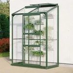 Vitavia Anlehn-gew&auml;chshaus "styx 900", Smaragd, 0,9 M2, 3 Mm Esg