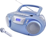 Soundmaster Scd5800bl Cd-radio Ukw Usb, Kassette, Radiorecorder Inkl. Mikrofon...