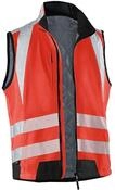 K&uuml;bler Weste Reflectiq Psa 2 7207 Warnrot/schwarz Gr.l