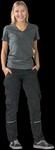 Planam Bundhose Norit Damen Gr. 44 Schwarz/schwarz