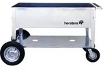 Herstera - Garden Metall Hochbeet Swivel Silber 120x60x84 Cm
