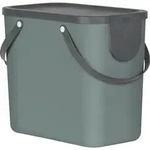 Rotho M&uuml;lltrennungssystem Albula 25 L Mistletoe Green Recyclingbeh&auml;lter M&uuml;ll- &