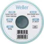 Weller - Wsw Sac M1 L&ouml;tzinn, Bleifrei Spule Sn3,0ag0,5cu 500 G 0.8 Mm
