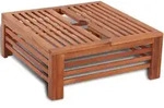 Sonnenschirmst&auml;nder-verkleidung Aus Holz Vidaxl