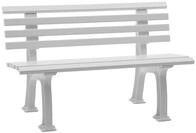 Bank Ibiza L1200xb540xh740mm 2-sitzer Ku.wei&szlig; Blome
