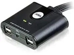 Us424-at - Usb-hub, Schwarz - Aten