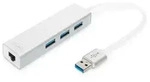 Digitus Usb 3.0 3-port Hub & Gigabit Lan-adapter
