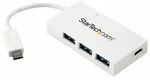 Startech.com Hb30c3a1cfbw Schnittstellen-hub Usb 3.2 Gen 1 (3.1 Gen 1) Type-c 5000
