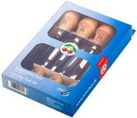 Kirschen - Kerbschnitzbeitel-satz 6-teilig Spezial-werkzeugstahl Handgeschmiedet
