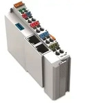 Wago 750-628 Busverl&auml;ngerungskupplung - 24vdc - F&uuml;r Din-schiene - Rj45 X2 - Ip20 -