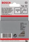 Feindrahtklammer Typ 53, 11,4 X 0,74 X 8 Mm, Aus Rostfreiem Stahl 1000 Stk - Bosch