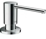 Hansgrohe Geschirrsp&uuml;lmittelspender A41, Runde Rosette, Hohe Auslaufh&atilde;&para;he 71 Mm,