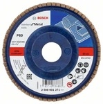 Bosch - F&auml;cherschleifscheibe X431 Standard For Metal Gerade 115 Mm 60 Kunststoff -