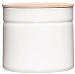 Riess-kelomat - Riess Vorratsdose Mit Eschenholzdeckel &Oslash;13cm 1,26l White...