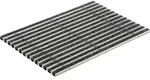 Aco - Schuhabstreifermatte Alu Anthrazit, Mit Ripsstreifen, 60 X 40 X 2 Cm
