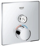 Smartcontrol Unterputzmischer, Ein Absperrventil, Eckige - Grohe
