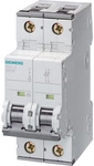 Ls-schalter 2p 6a 10ka Typ C 2 Module 5sl42067 - Siemens