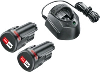 Akku Starter Set 12v (2 Akku,12 Volt System, Ladeger&auml;t) - Bosch
