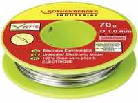 Rothenberger - Industrial Bleifreies Elektroniklot 70g Lötzinn, bleifrei