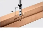 Festool Nutfr&auml;ser-wendeplatten Hw S12 D16/50 Wp &ndash; 497454