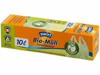 Swirl - Abfallbeutel Biofolie mit Griff 10l Pack Rolle mit 10 Stück