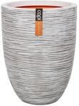 Capi Pot A Fleurs Nature Rib 36 X 47 Cm Ivoire Kofi782 424227