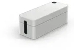 Kabelbox Cavoline Box L (f&uuml;r 5-fach Steckdosenleiste, Mit Gummif&uuml;&szlig;en, 406 X 139 X