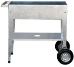 Herstera - Garden Metall Hochbeet Barcelona Silber 85x50x80 Cm