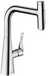 M71 - Sp&uuml;ltischarmatur M7117-h240 Mit Ausziehbarer Geschirrbrause, Sbox, Verchromt