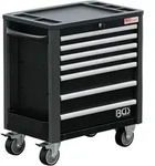 Bgs Technic - Werkstattwagen 7 Schubladen Extra Geringe Bauh&ouml;he Leer