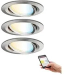Paulmann 92962 Led-einbauleuchte Led 18 W Eisen (geb&uuml;rstet)