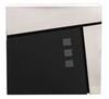 Kynast Exklusiv - Kynast Briefkasten schwarz mit Edelstahl Applikation 37 cm -