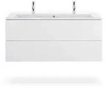 L-cube Waschtischunterbau Wandh&auml;ngend, 2 Schubk&auml;sten, - Duravit