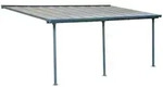 Palram - Canopia Aluminium Terrassen&uuml;berdachung Feria Anthrazit 295x610x305 Cm