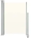 Ausziehbare Seitenmarkise 100 X 300 Cm Creme - Vidaxl