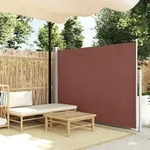 Ausziehbare Seitenmarkise 160x500 Cm Braun - Vidaxl