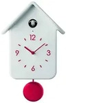 Uhr Guzzini Modell 16860211 Wei&szlig; Lautlos Kunststoff